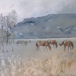 Horses 22X30