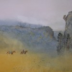 Jajouei,Hossein,Solitude,22x30inch,watercolor