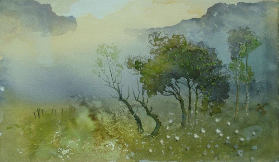 301011Lalouei Hossein.Spring in Iran ,22 x 30 inches ,Watercolor _230521303676135_977026885_n