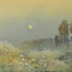 Jajouei Fall season 15 x 22 inches ,Water color ,  - Copy