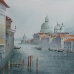 Jajouei Hossein , italy, 14 x 18 inches water color'
